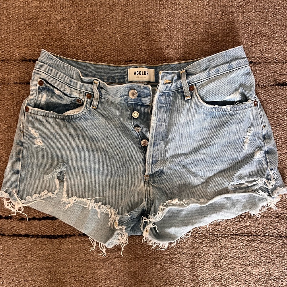 AGOLDE Parker Denim Shorts size 28 in Swapmeet